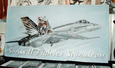 Airbrush Leinwand 013