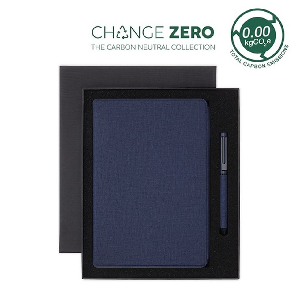 VARDIM - CHANGE ZERO Sustainable Gift Set with Refillable Notebook & Pen