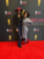 PAFF Red Carpet - Writer Aja Houston and Director Regina Hoyles