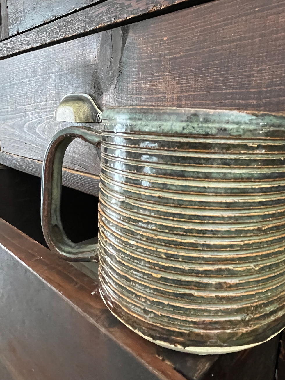Thumbnail: Iron Lustre Coil Mug
