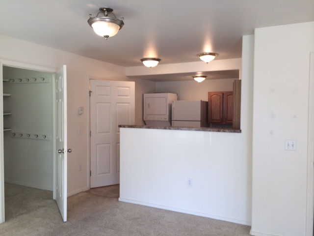 View of Kitchen from Living Room