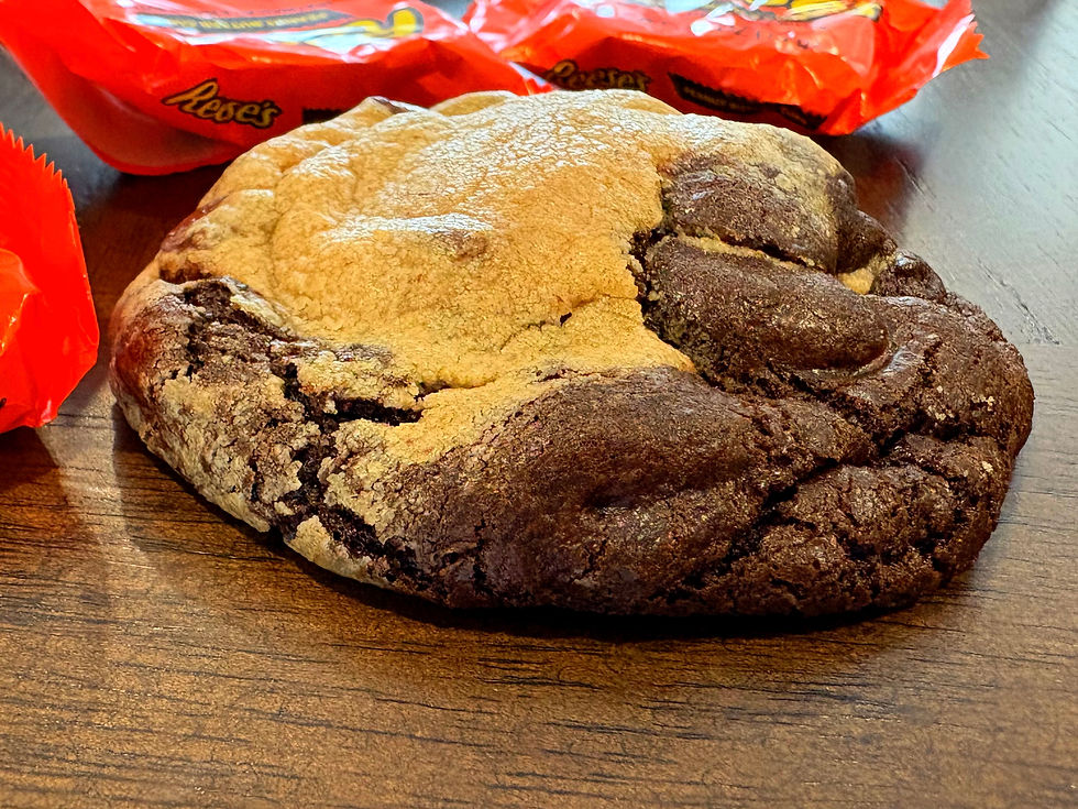 Reese's Stuffed Chocolate Peanut Butter Cookie image