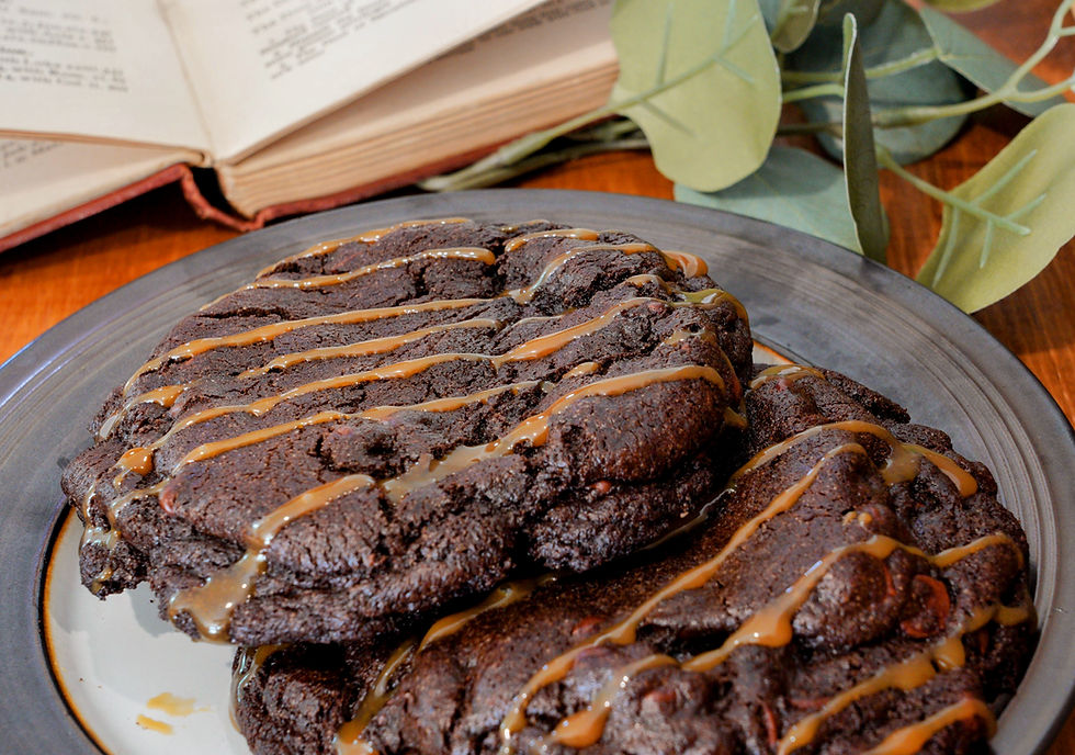 Double Chocolate Chip Caramel Cookie image