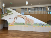 まつばこども園さま・ミッケルアート壁画版完成