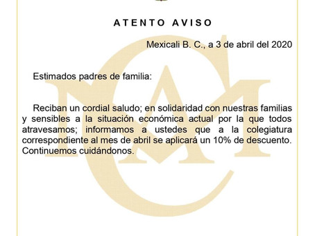 Padres de familia de los tres niveles