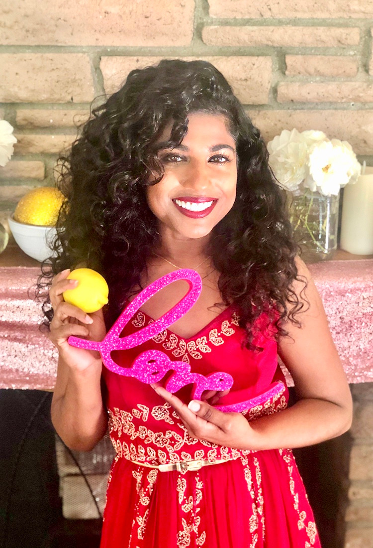 give lemons as a party favor for Galentines day party