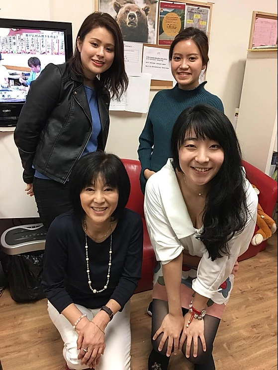 オフィスにて