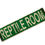 Miniature : Panneau rustique en aluminium "Salle des reptiles" 10cm*40cm