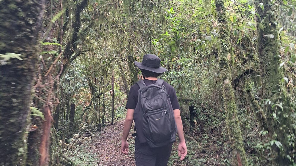 (O montanhismo explora também a natureza / Foto: Acervo pessoal Guilherme Rezende)