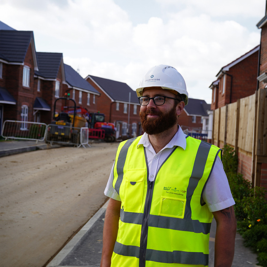 JAG bricklayer on site
