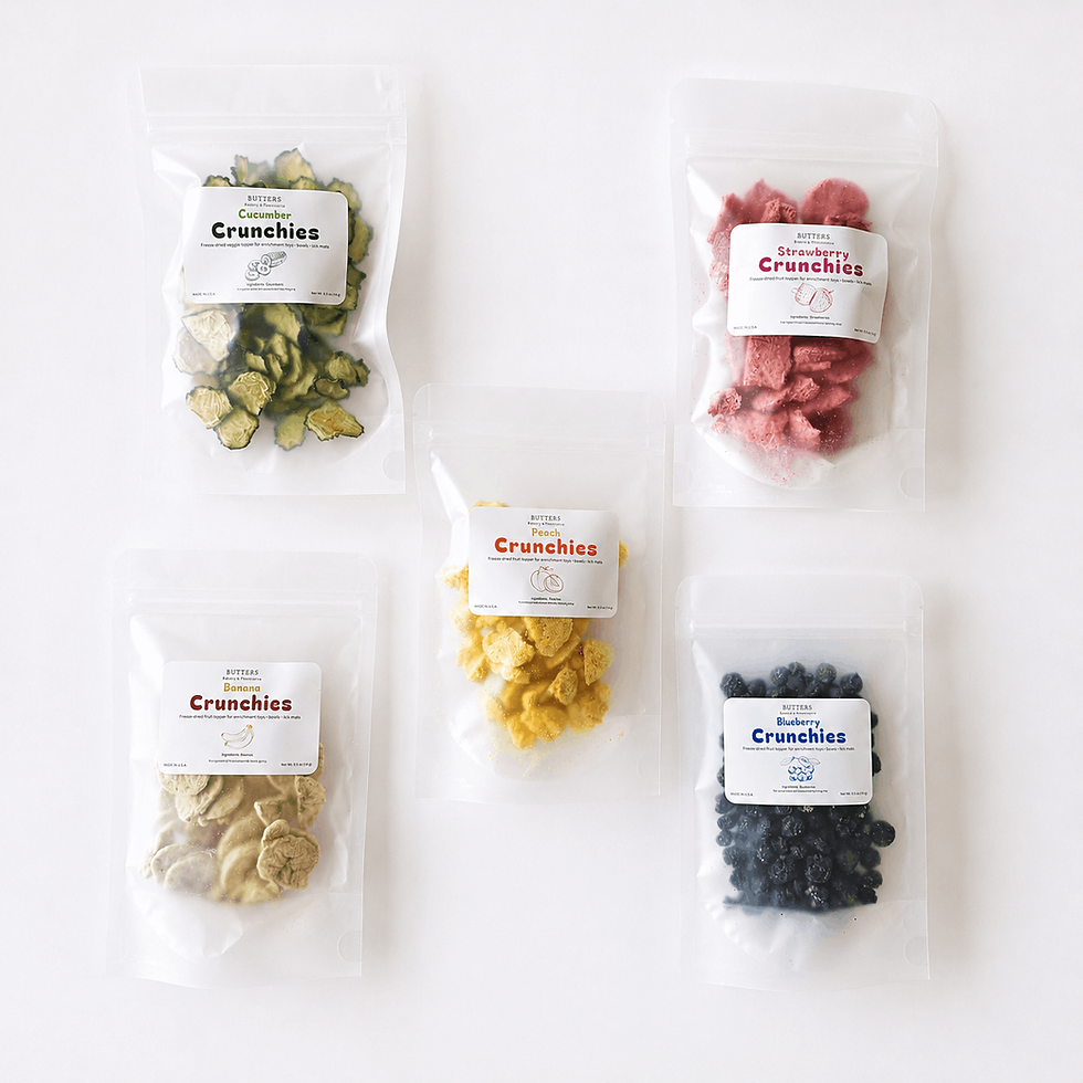 Thumbnail: Blueberry Crunchies Freeze-Dried Dog Topper
