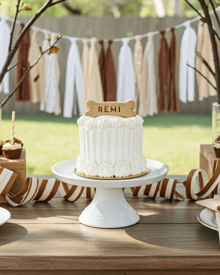 Thumbnail: Bone Apple-tite Dog Cake 3 Inch