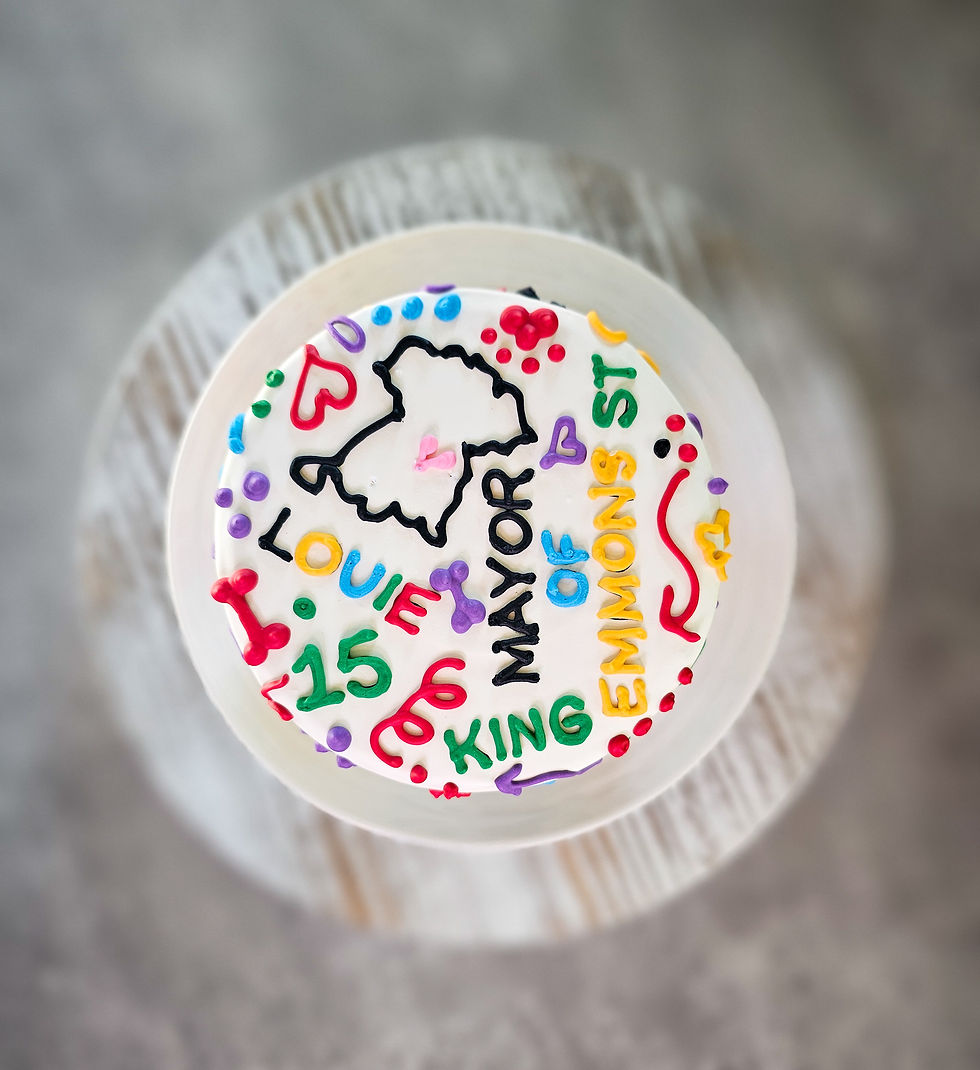 Thumbnail: Doodle Dog Cake - Wheat Free