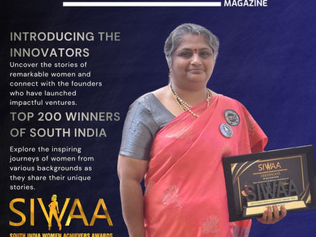 Dr. P Jayalakshmi: Educational Visionary Wins Outstanding Educator Award | SIWAA 2026