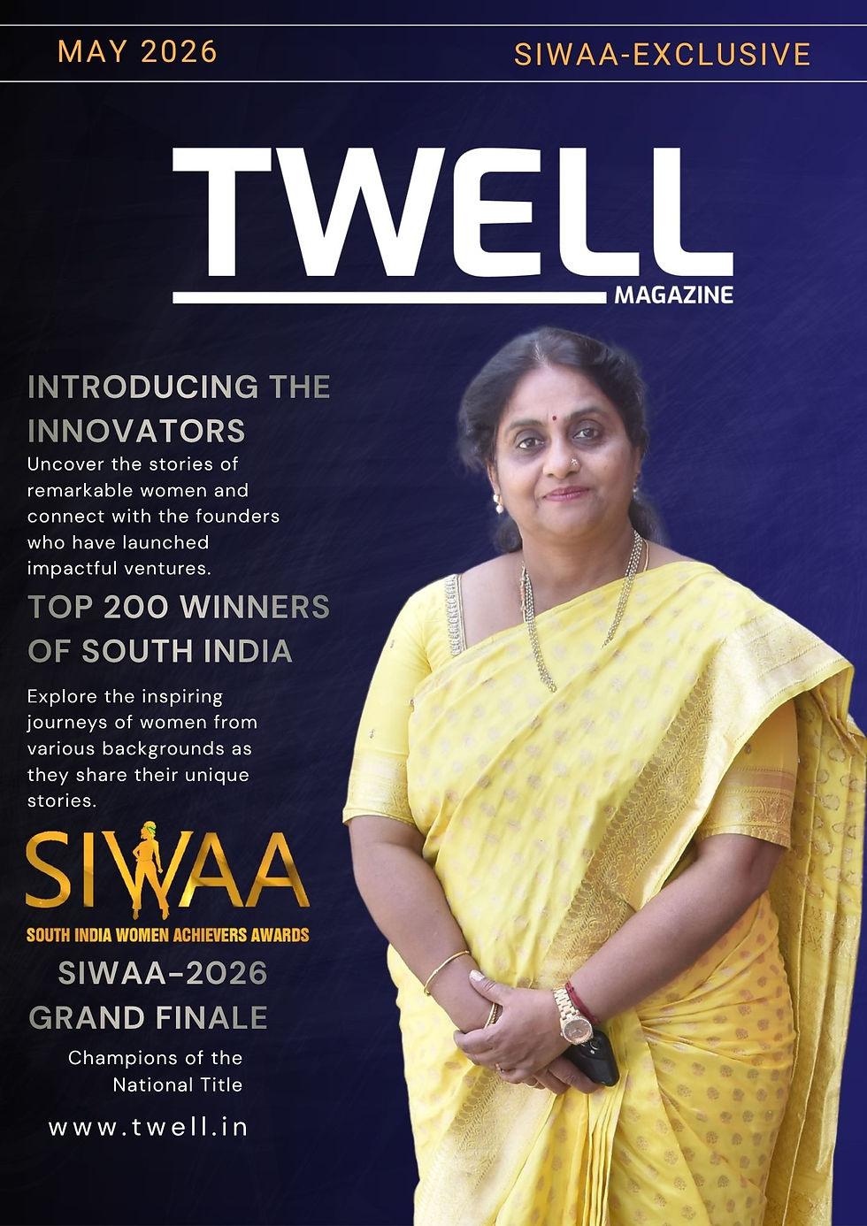 Kalpana Prasad receiving SIWAA 2026 Outstanding Educator Award for contributions to Montessori education, inclusive learning, and child development.
