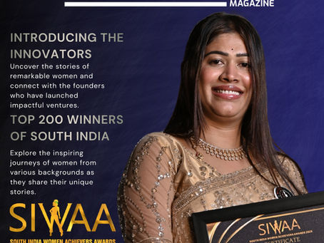 Ramya K R: Bangalore Powerhouse Claims SIWAA Outstanding Entrepreneur Award