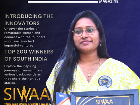 V Nandhini: Community Empowerment Leader Wins Social Services Award | SIWAA 2026