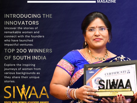 R Thriveni Claims SIWAA 2025 Spotlight: From Humble Parlour Roots to Beauty Trailblazer