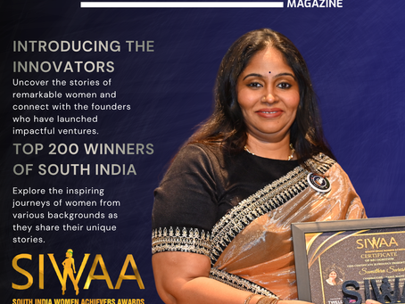 Sumithra Suresh Wins Outstanding Entrepreneur Award | South India Women Achievers Awards 2026