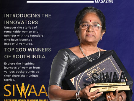Bhanu Sureshbabu Qualifies for SIWAA 2025 Changemaker: Ethics-Driven Leadership Transforming South India Workplaces