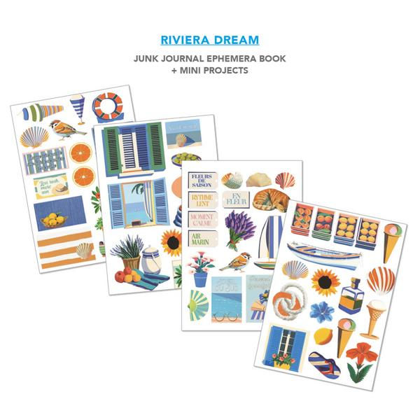 Thumbnail: Ciao Bella Riviera Dream Junk Journal & Ephemera Book