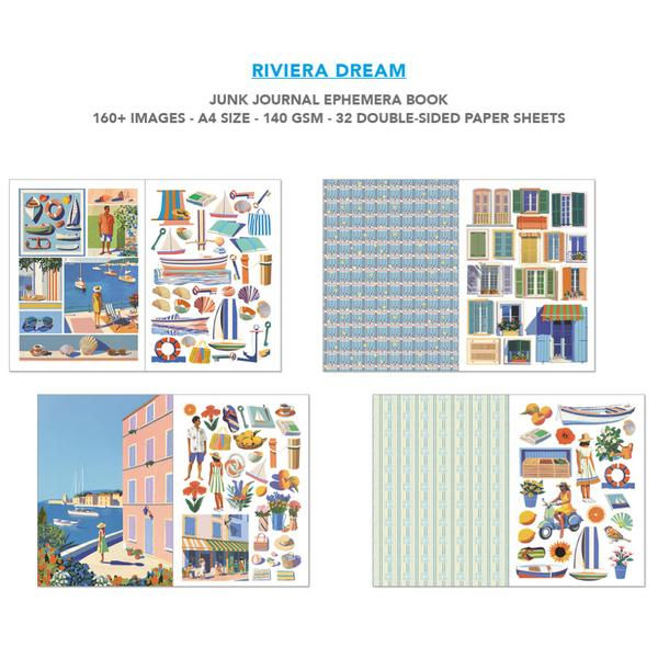 Thumbnail: Ciao Bella Riviera Dream Junk Journal & Ephemera Book