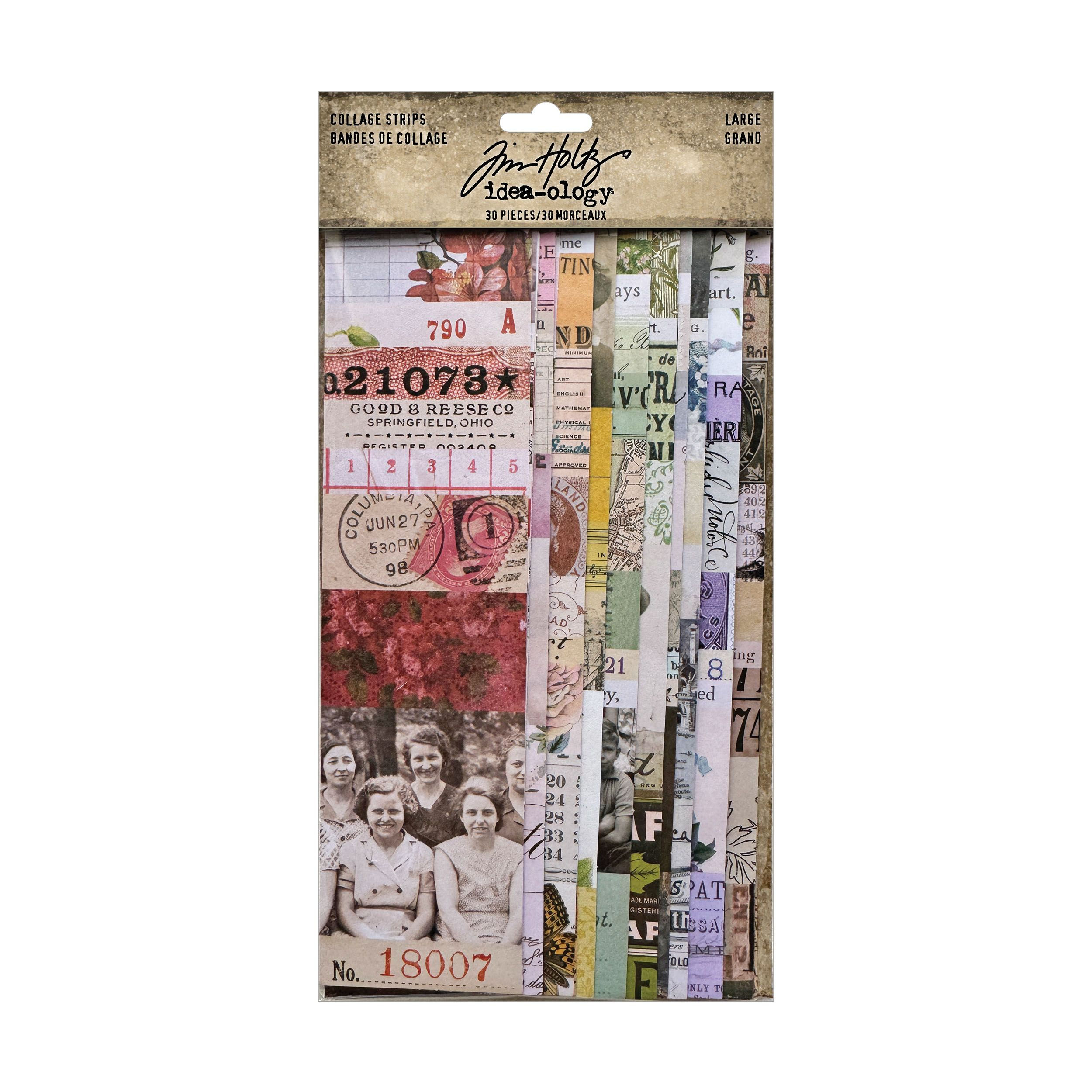 Tim Holtz Idea-ology Collage Strips Large