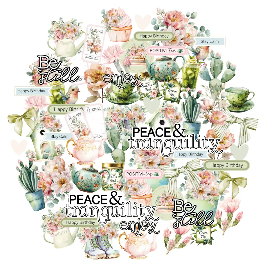Uniquely Creative Tea & Tranquility Creative Cuts