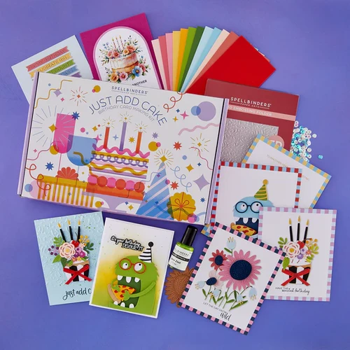 birthday card binder Spellbinders Just Add Cake Cardmaking Kit youll be glad to have our fully enclosed binder and archival Birthday Binder - a simple