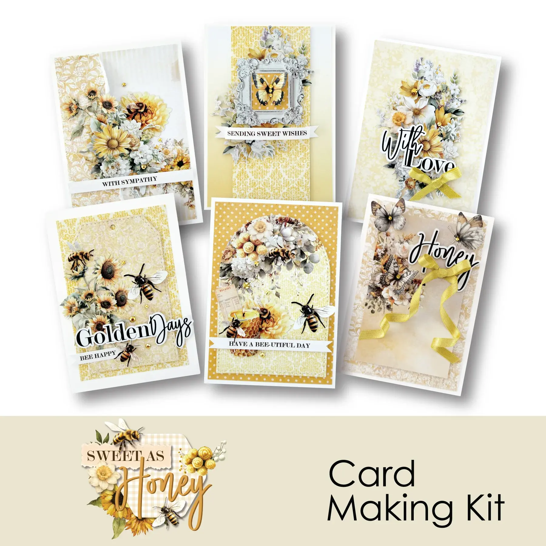 Uniquely Creative Sweet as Honey Card Making Kit