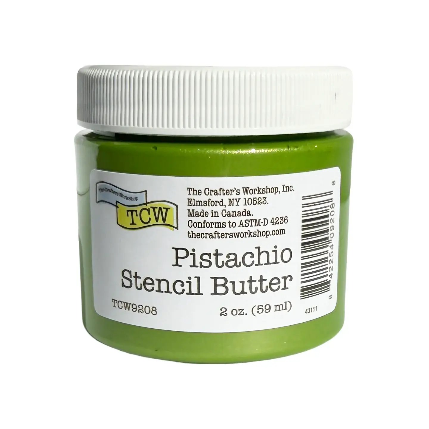 The Crafters Workshop Stencil Butter - Pistachio 2oz.
