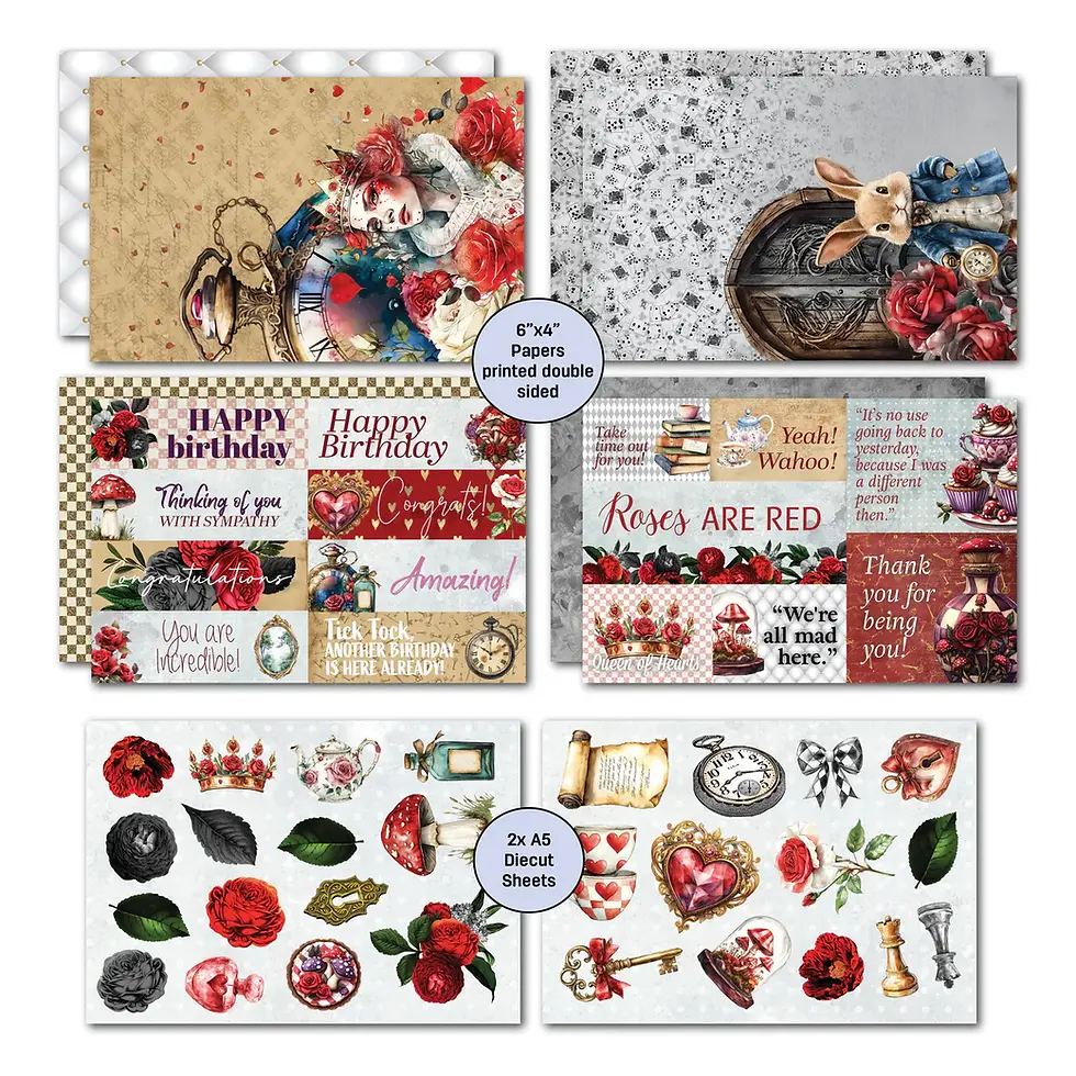 Thumbnail: 3Quarter Designs Red Queen 6x4 Card Pack