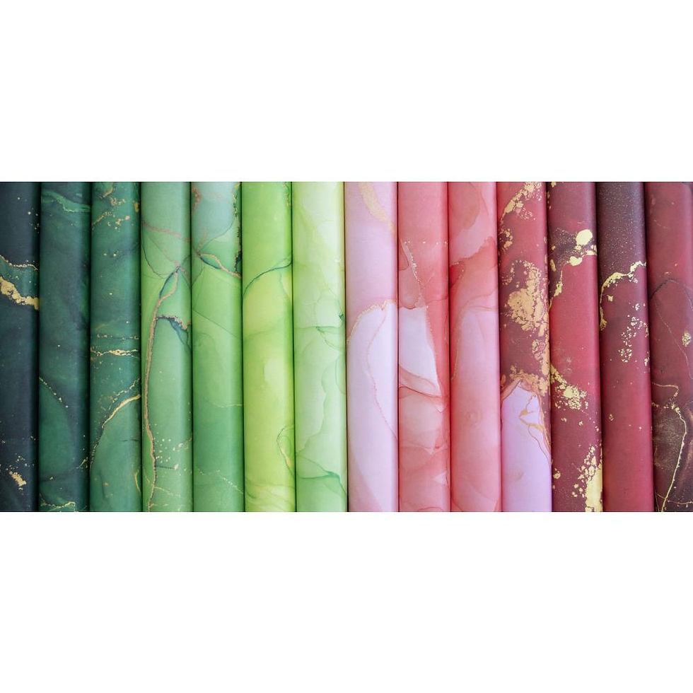 Thumbnail: Craft Consortium Double-Sided Paper Pad 12"X12" 30/Pkg Ink Drops - Festive