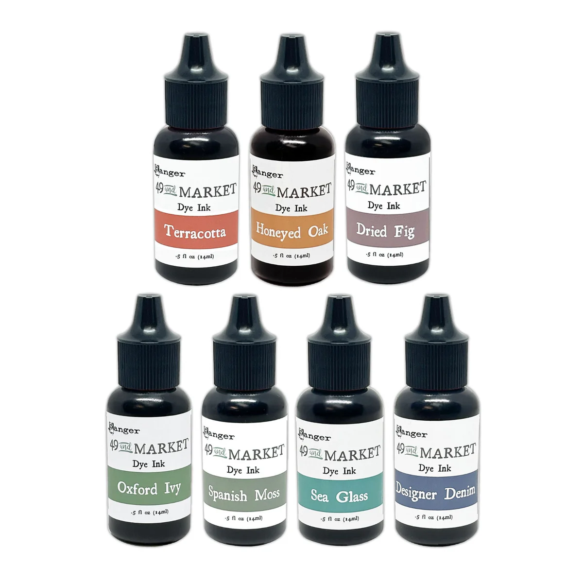 Vibrant dye ink for creative layering and stamping