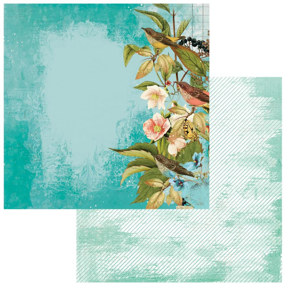 49 and Market Birdsong DS Cardstock 12"X12" Tweets Of Peace