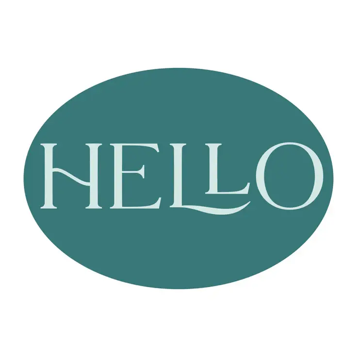 Thumbnail: Spellbinders Oval Hello Wax Seal Stamp