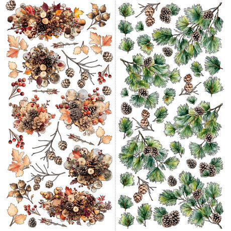 Thumbnail: 49 And Market Laser Cut Outs Floral, Timber And Tweed