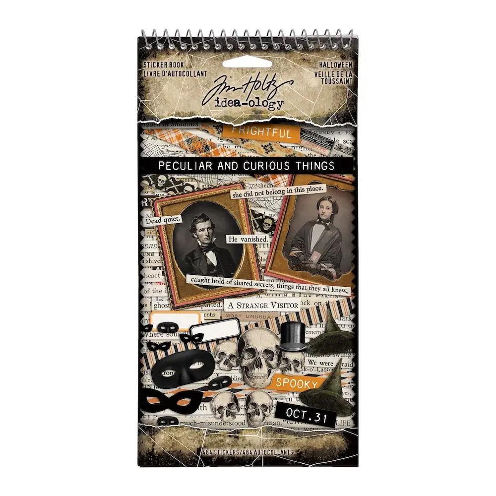 Tim Holtz Idea-ology Halloween Sticker Book