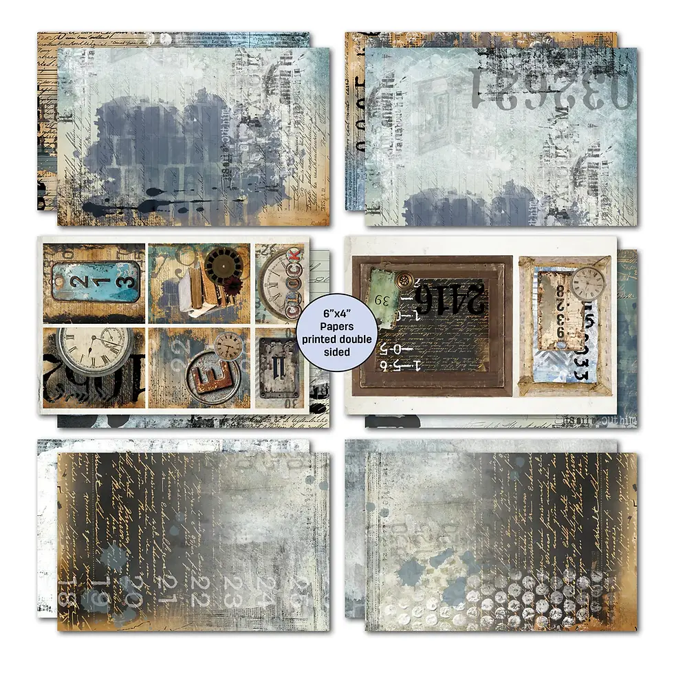 Thumbnail: 3Quarter Designs Eclectic Clockwork 6x4 Card Pack