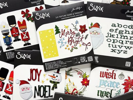 New Tim Holtz  ~ Sizzix Collection for the Holidays!