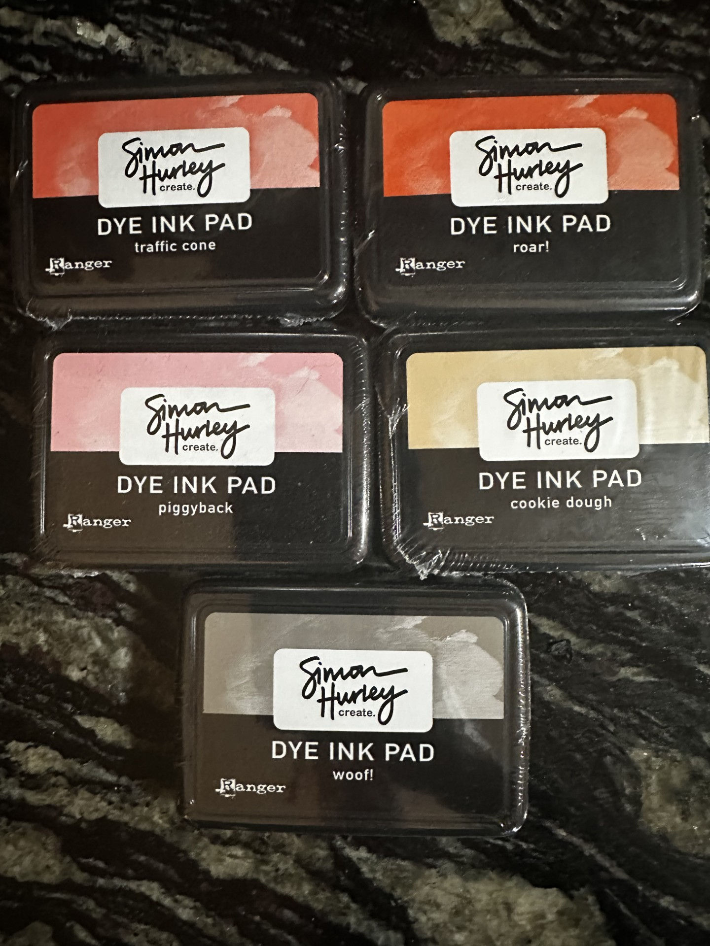 Simon Hurley Stamp Pad Bundle 3
