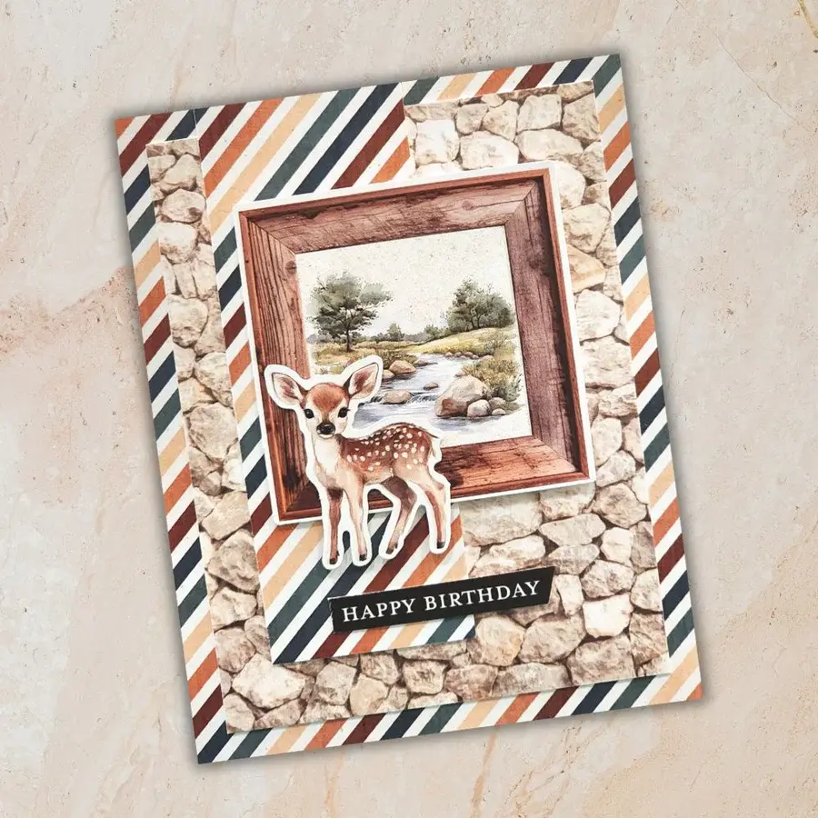 Thumbnail: Paper Rose Campfire Tales Basics 12x12 Paper Collection 36766