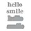 Thumbnail: Spellbinders HELLO SMILE ETCHED DIES