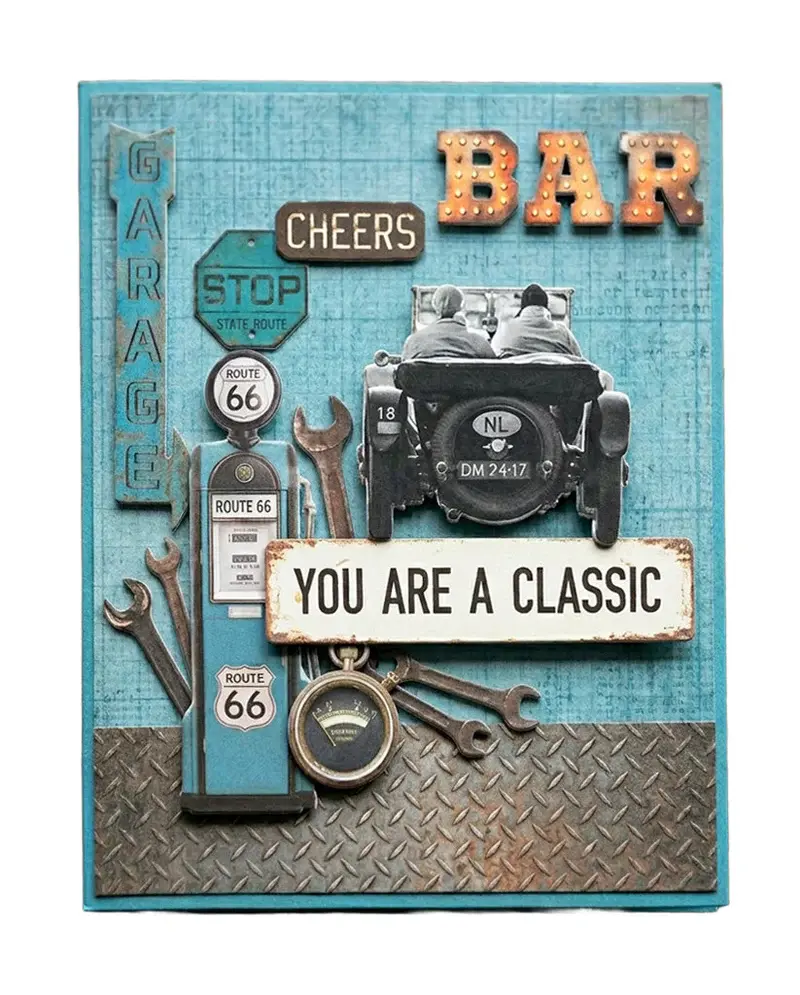 Thumbnail: Studio Light Die-Cut Paper Pad Gearhead Workshop Essentials 28 Sheets