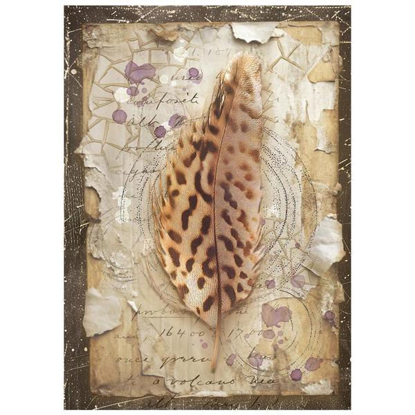 Thumbnail: Stamperia Printed Mini Rice paper A6 8 sheets for Art and Craft - All Around