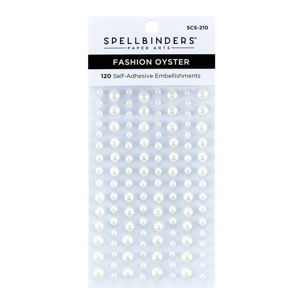 Spellbinders Fashion Essentials Pearl Dots Oyster
