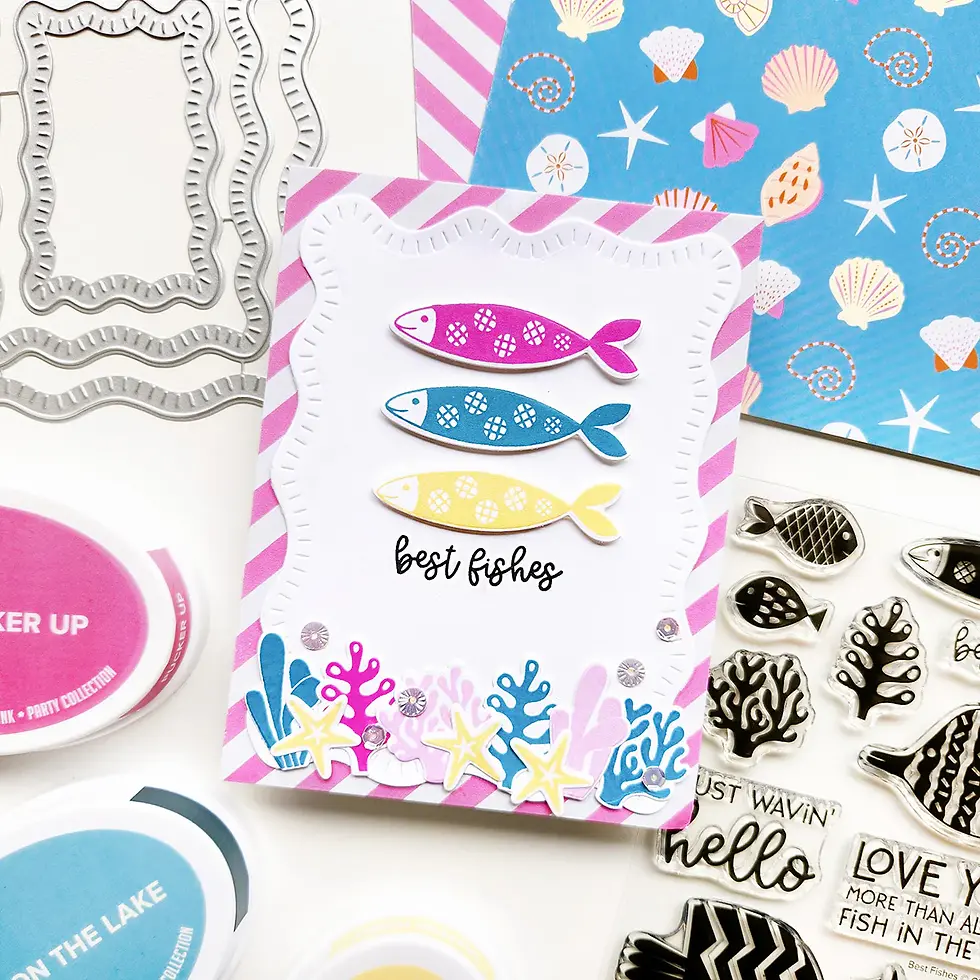 Thumbnail: Catherine Pooler Best Fishes Stamp Set