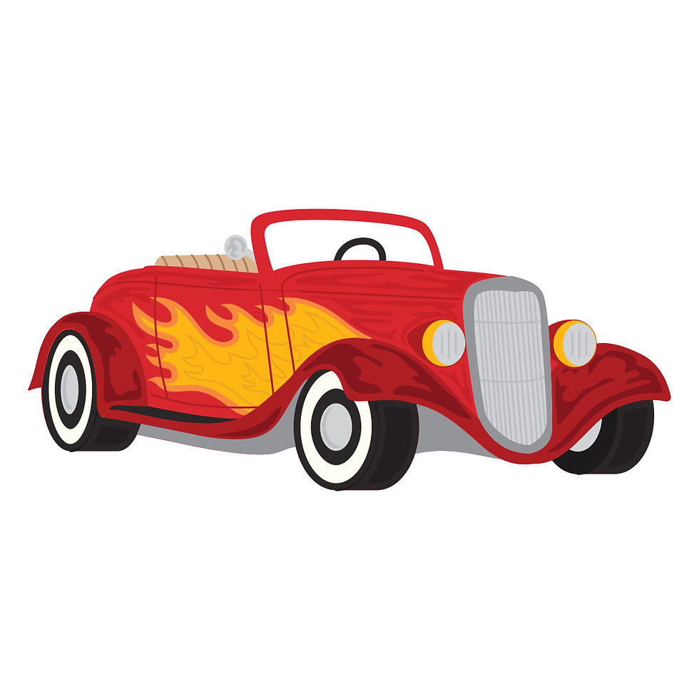 Thumbnail: Spellbinders Hot Rod Flames Etched Dies by Mindy Eggen
