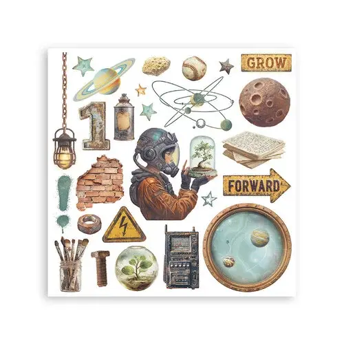 Thumbnail: Stamperia A New Beginning Collection Rub-On Transfers  Kit - 6 Pages