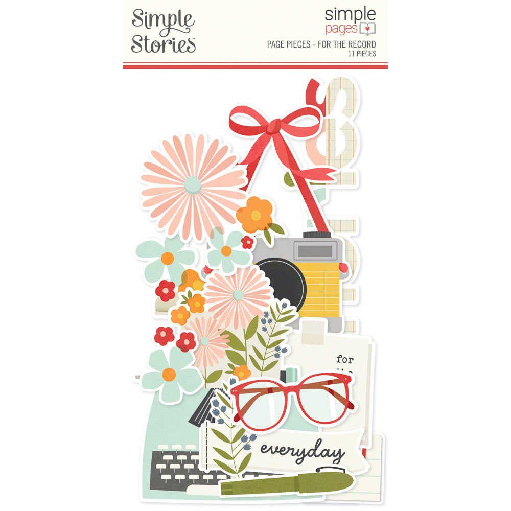 Simple Stories For The Record Page Pieces 23531